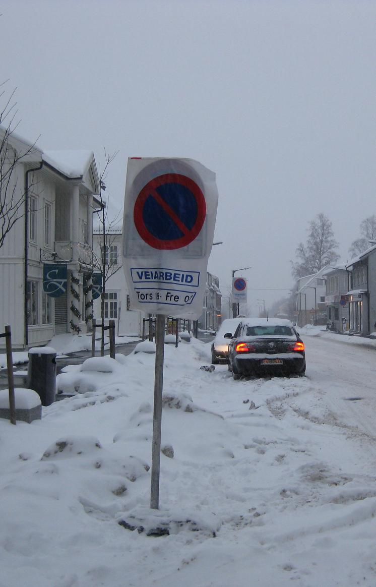 Vintervedlikehold Strømsveien og Støperiveien - unngå fjerning - følg med på ditt kjøretøy!